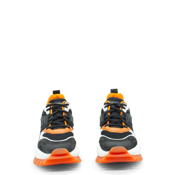 Running nera/bianca/arancio  in nabuk/pelle/rete e crosta